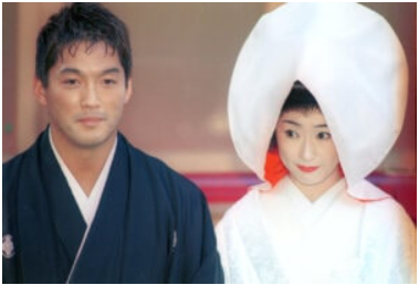 長嶋一茂と嫁の写真1