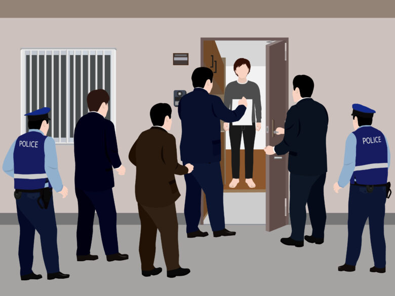 家宅捜査のイメージ写真