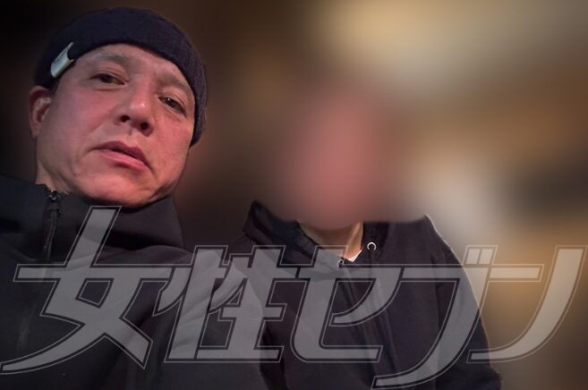 勝村政信と女性の写真1